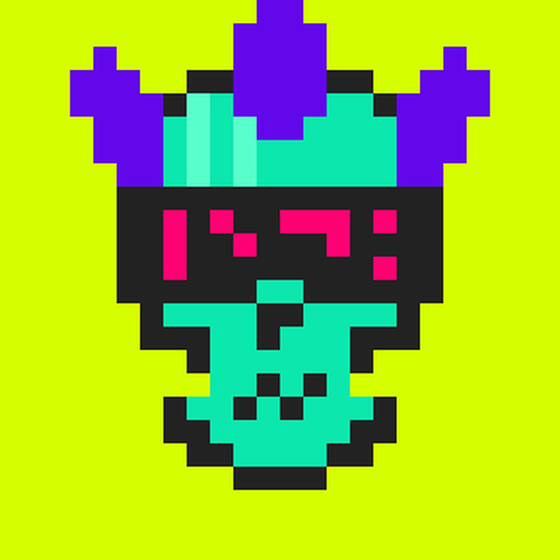 Cyber CryptoSkull #3639