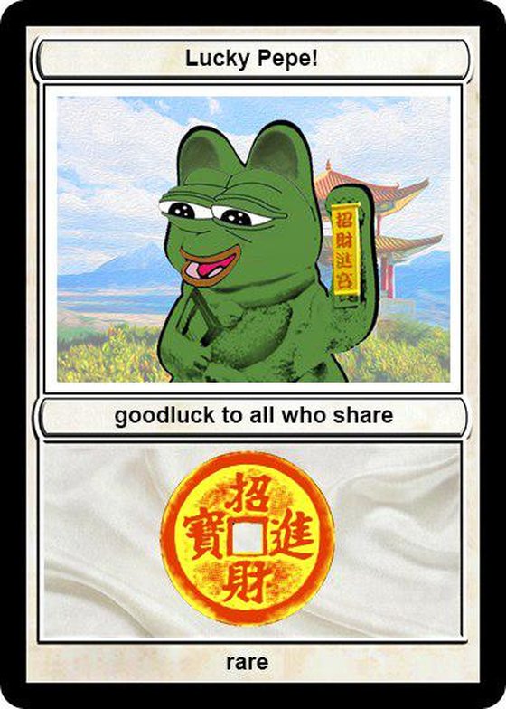 LUCKYPEPE Series 1, Card 19