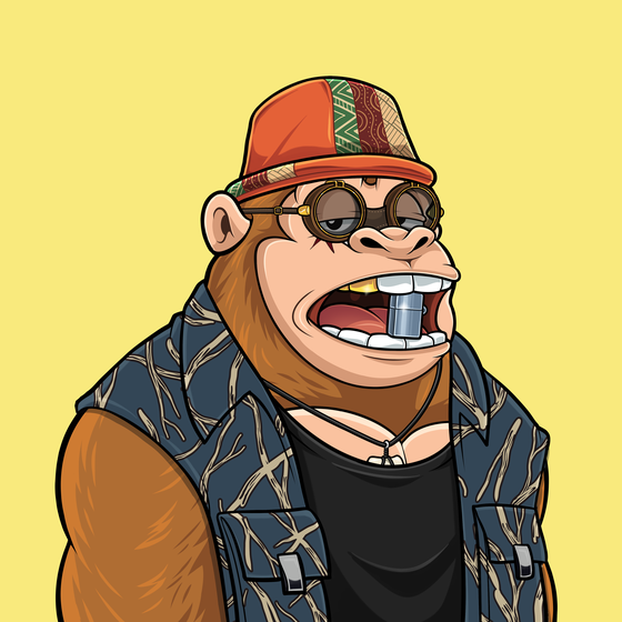 Smokin' Gorilla #6587