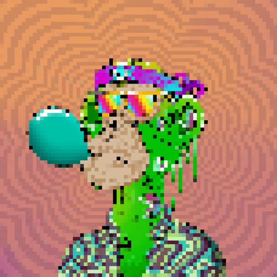 Trippin' Pixel Ape #1195