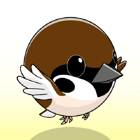 Eggbird #012-Flying Sparrow