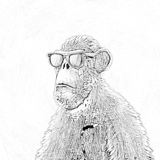 Sketchy Old Ape #271