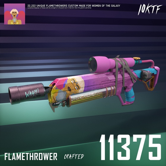 Galaxy Flamethrower #11375