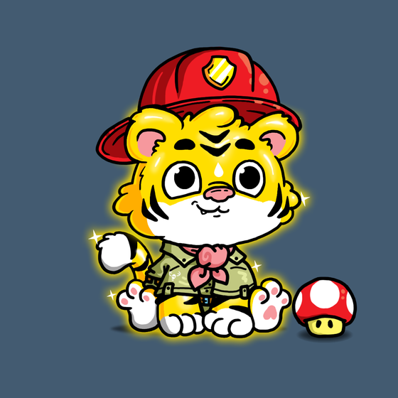 Grouchy Tiger Cub #683