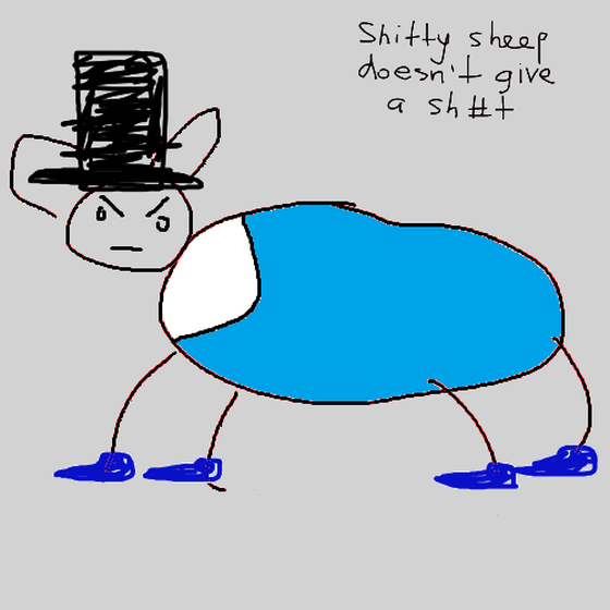 Shitty Sheep #5399