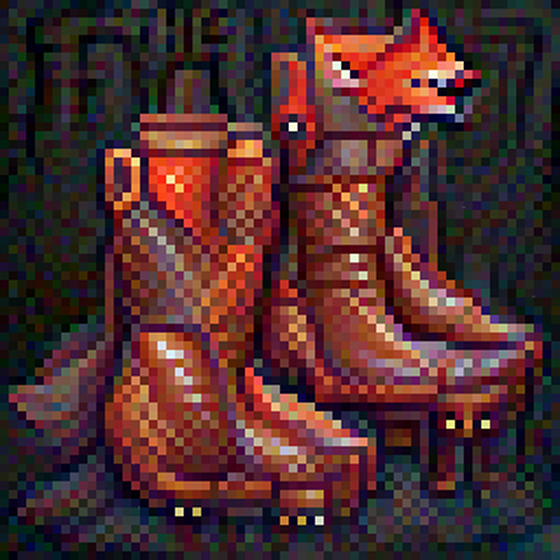 Hard Leather Boots of the Fox