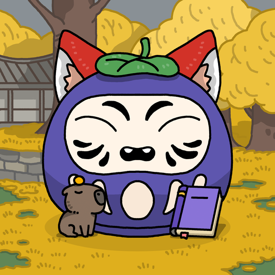 Neko Daruma #28