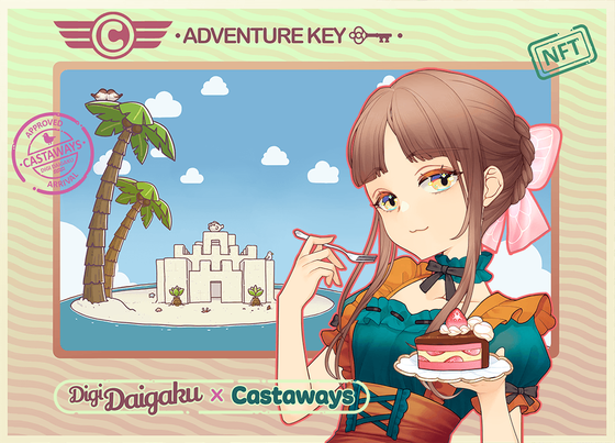 DigiDaigaku Genesis Adventure Key Castaways #404 - Koa