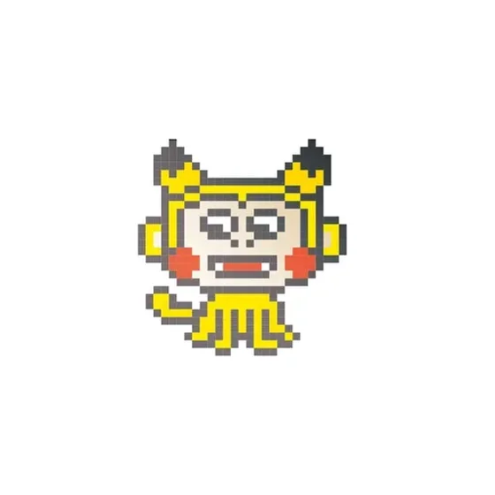 #067 'Peekachimp' (Shiny Silver)