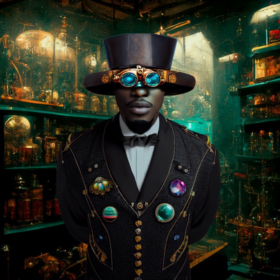 Steampunk Scientist