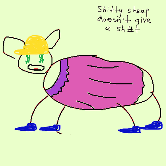 Shitty Sheep #3436