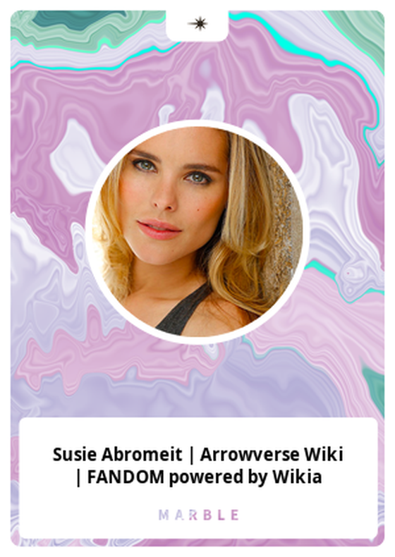 Susie Abromeit | Arrowverse Wiki | FANDOM powered by Wikia