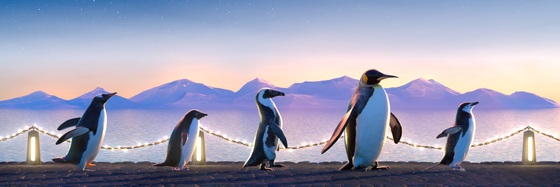 Five Penguins #3065