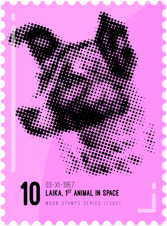 Moon Stamp #489