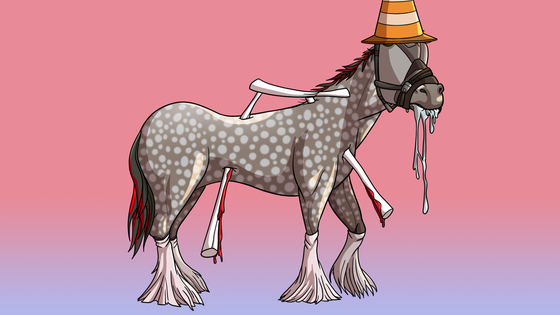 Glue Factory Horse #9167