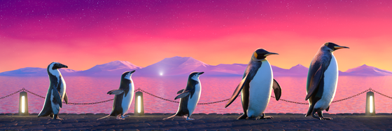 Five Penguins #1356