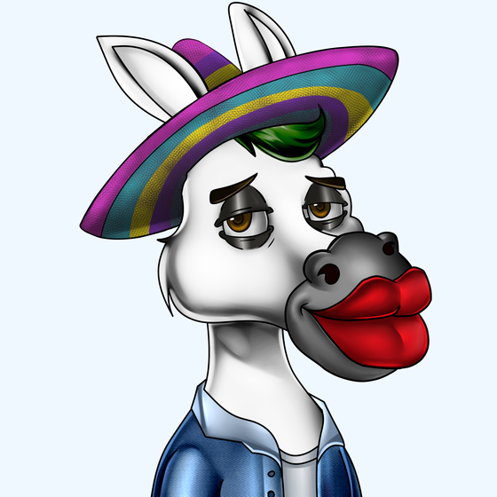 Sombrero Donkey #1463