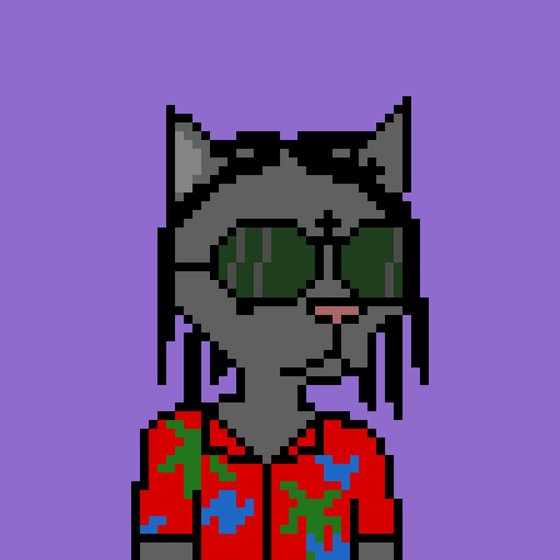 Pixel Cat Gang #7622