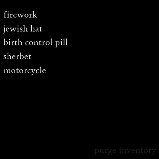 Purge Inventory #5527