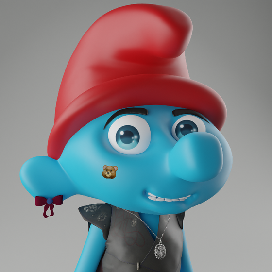 Smurfs Yacht Club #345