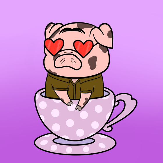 Lucky Teacup Piggy Club #2264