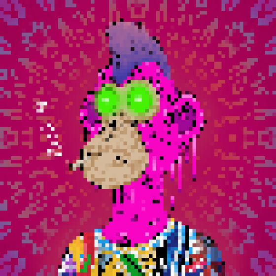 Trippin' Pixel Ape #1200