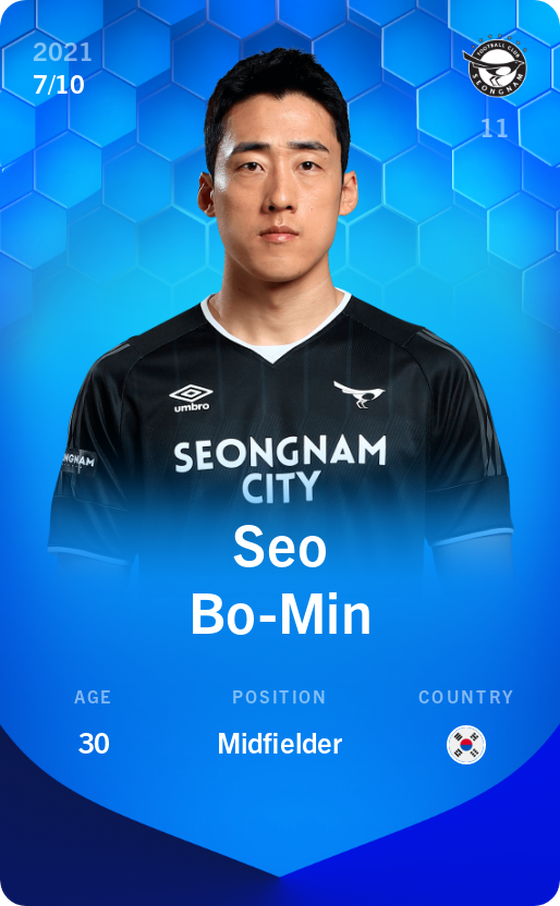 Seo Bo-Min 2021-22 • Super Rare 7/10