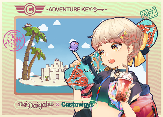 DigiDaigaku Genesis Adventure Key Castaways #1307 - TangYa
