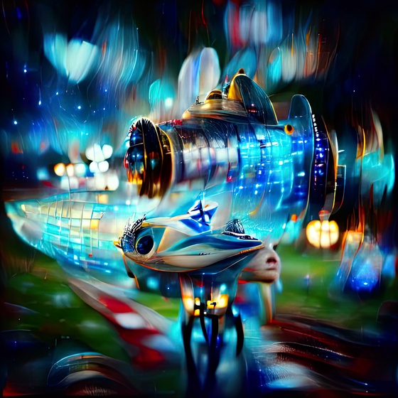 Artistic Spaceship #499