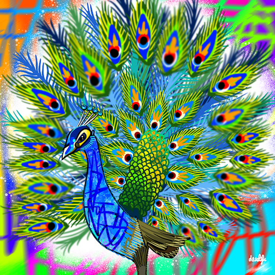 Peacock, be your best self