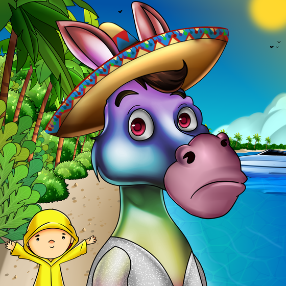 Sombrero Donkey #2944