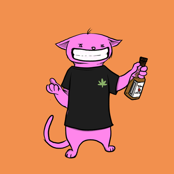 Blazed Cat #7047