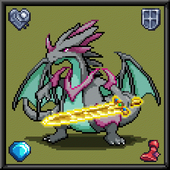 CryptoBeasts Dragoon #2024