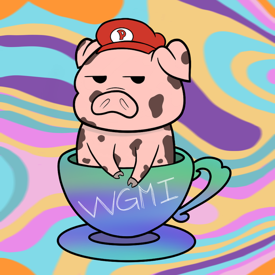 Lucky Teacup Piggy Club #1632