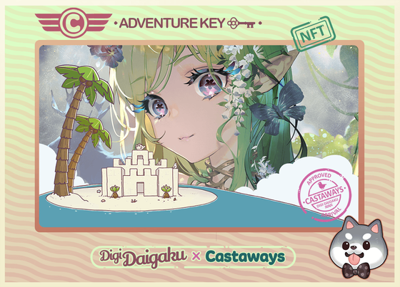 DigiDaigaku Genesis Adventure Key Castaways #1938 - Titania