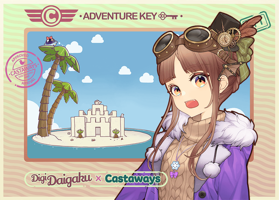 DigiDaigaku Genesis Adventure Key Castaways #1791 - Chimamanda