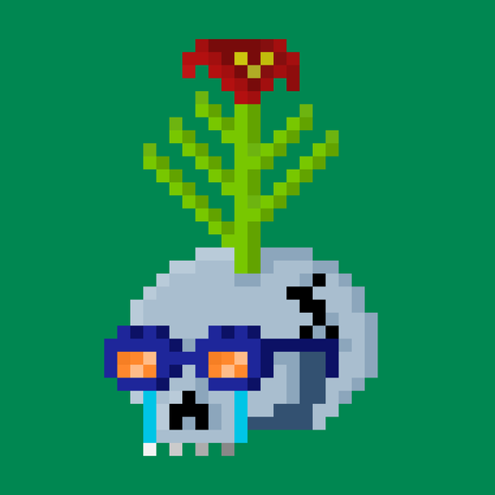 Bloomed Skull #43