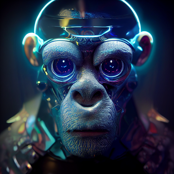 Uncensored Ape #0064
