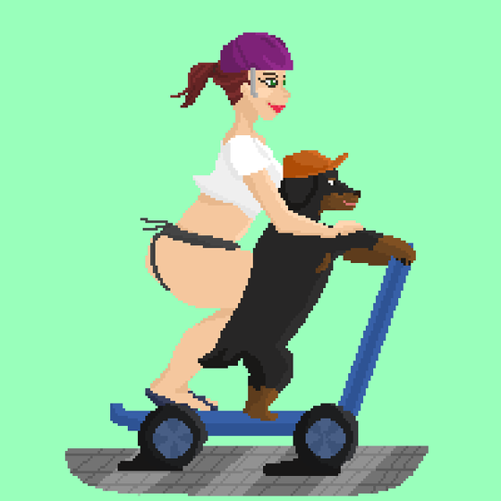 Bad Bitches On A Scooter #7674