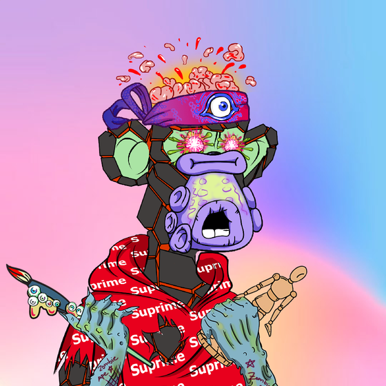 Zombie Ape Artist #470