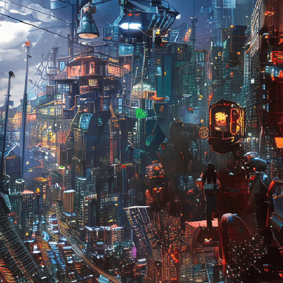CyberSteamPunk City
