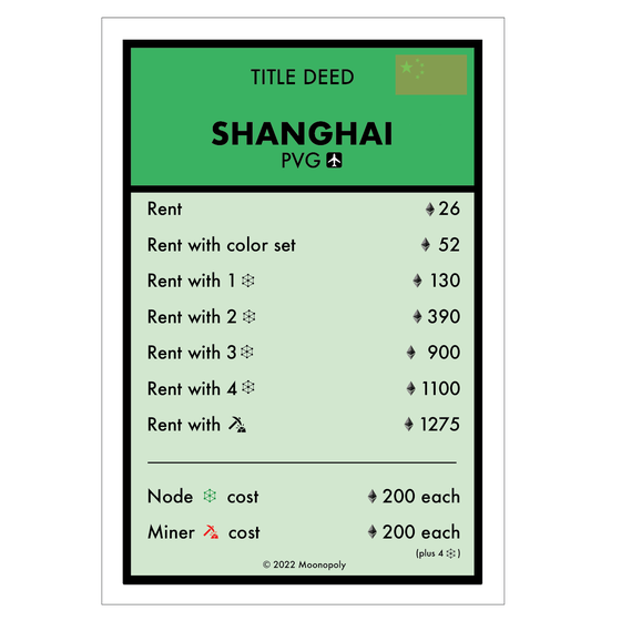 Card #9 | Shanghai