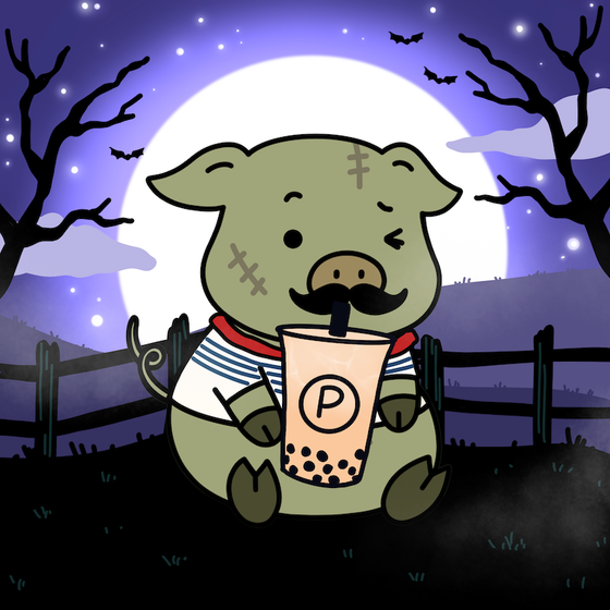 Zombie Piggie Palz #132 - Giuseppe