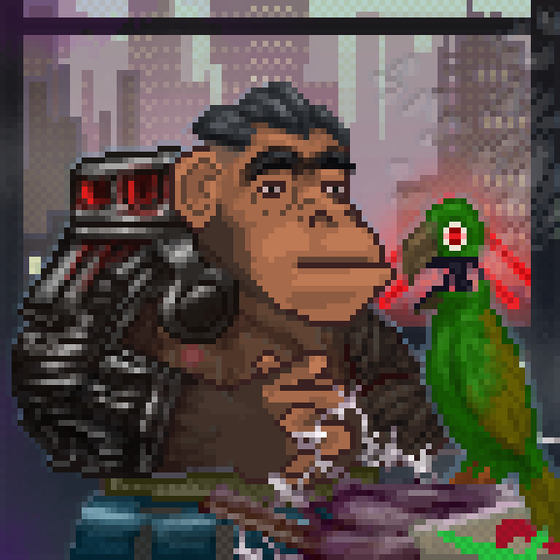 Cyberpunk Ape Executives #84