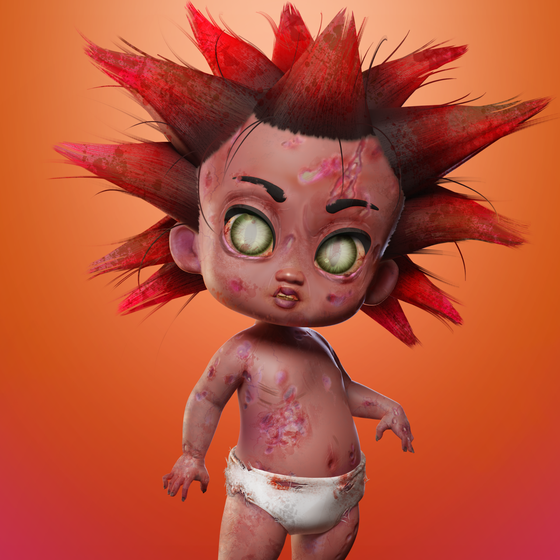 Crazy Babies Zombies #140