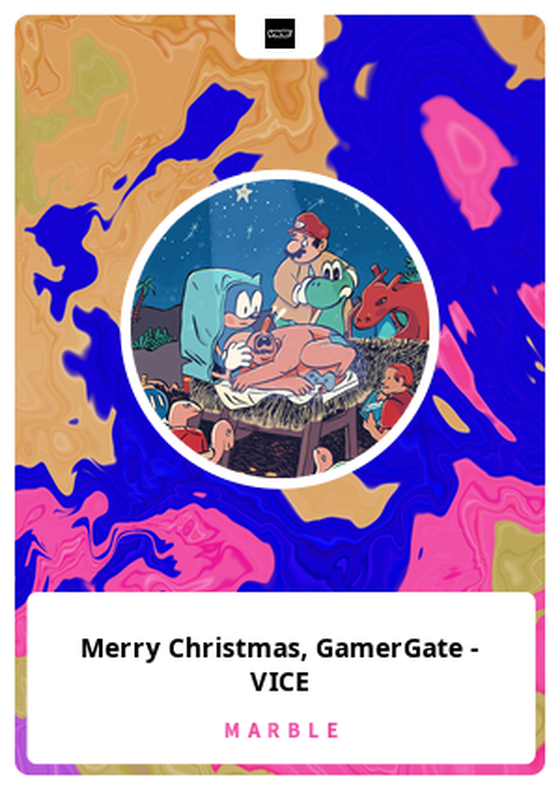 Merry Christmas, GamerGate - VICE