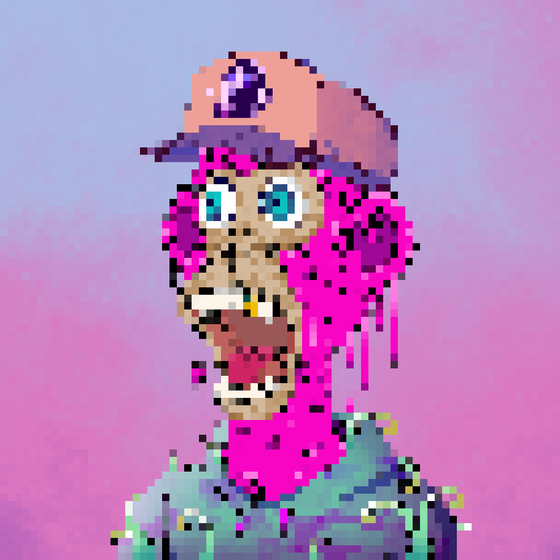 Trippin' Pixel Ape #618