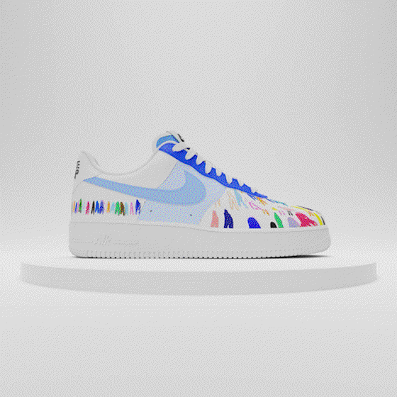 RTFKT Space Drip x Nike Air Force 1 : JONATHAN WOLFE