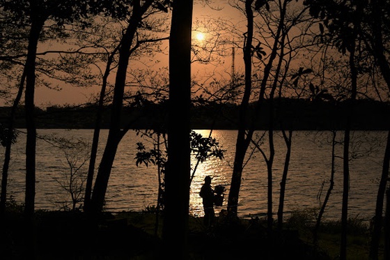 Evening of Lake Sanaru