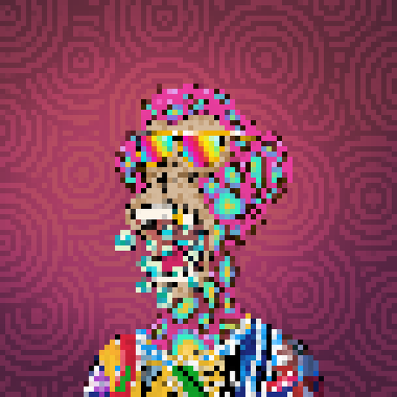 Trippin' Pixel Ape #1491